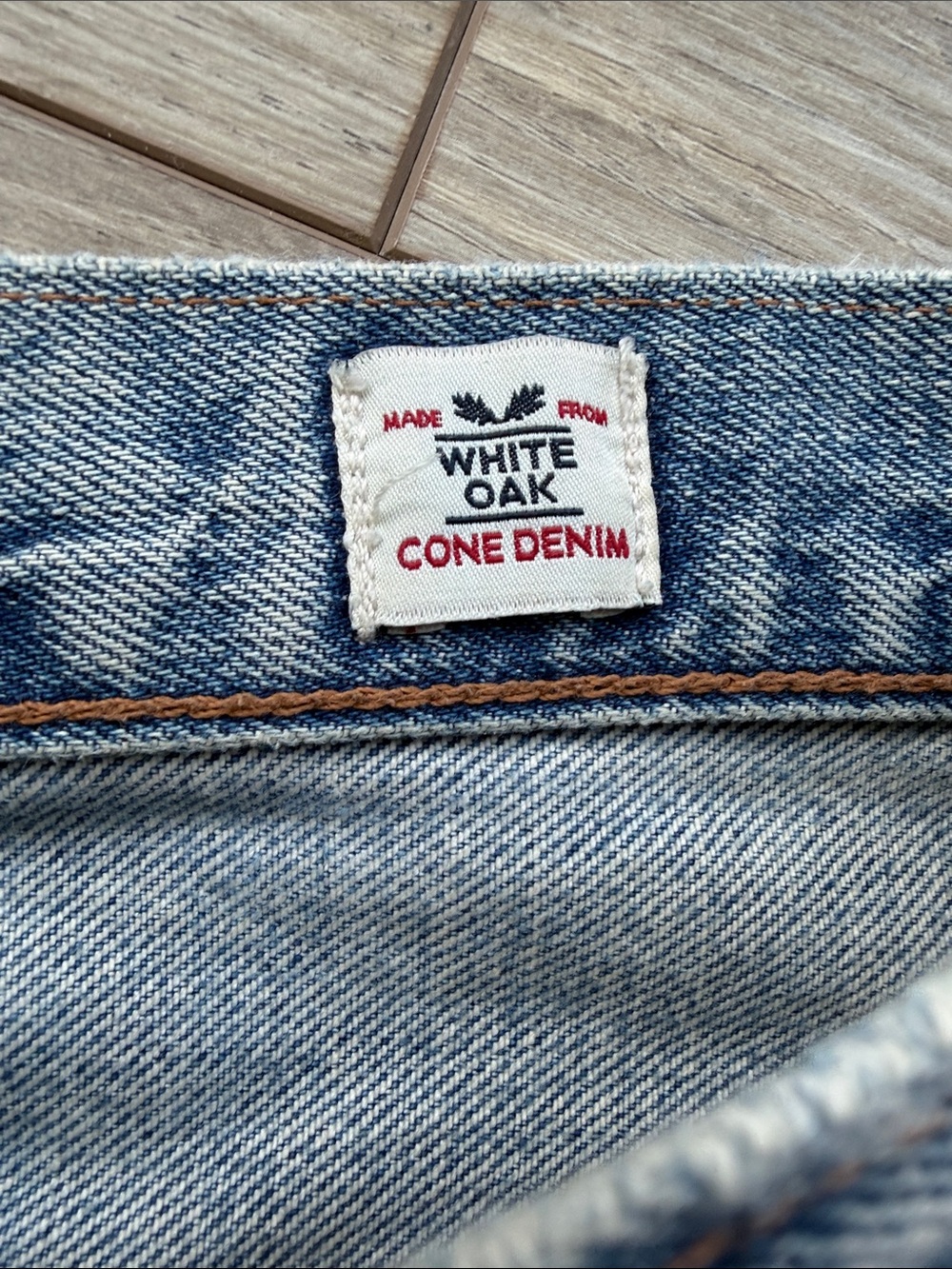Levi’s 501 White Oak Cone Denim Distressed Jeans W28 L28 - Picture 3 of 5